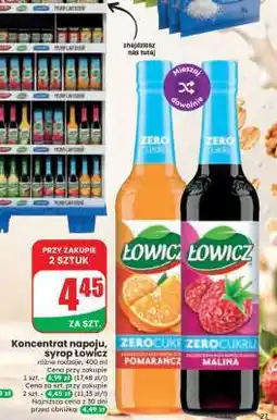 Dino Koncentrat napoju, syrop Łowicz oferta