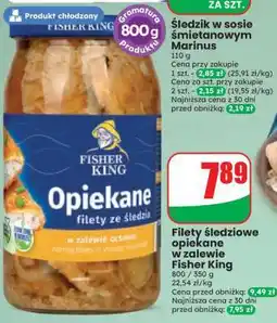 Dino Filety śledziowe opiekane w zalewie Fisher King oferta