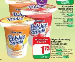 Dino Jogurt kremowy z musem Polskie Smaki oferta