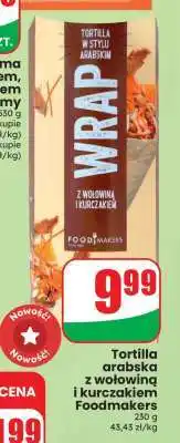 Dino Tortilla arabska z wołowiną i kurczakiem Foodmakers oferta