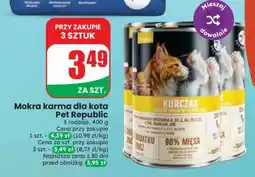 Dino Mokra karma dla kota Pet Republic oferta