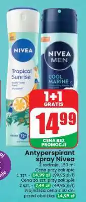 Dino Antyperspirant spray Nivea oferta