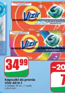 Dino Kapsułki do prania Vizir All in 1 oferta