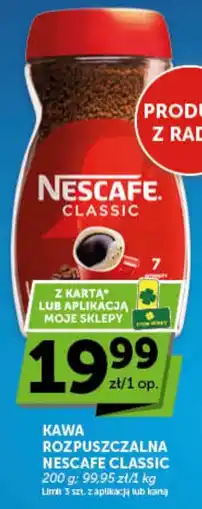 Groszek Kawa Rozpuszczalna Nescafe Classic oferta