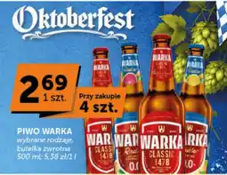 Groszek Piwo Warka oferta