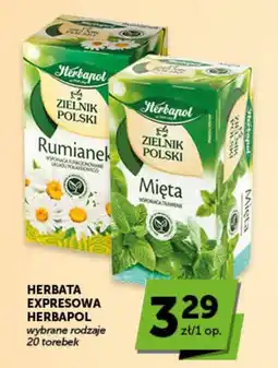Groszek Herbata Expressowa Herbapol oferta