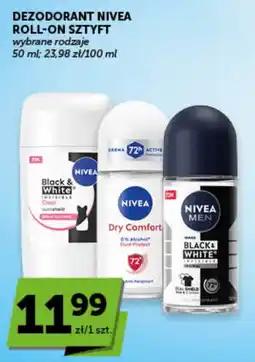 Groszek Dezodorant Nivea Roll-On Szyft oferta