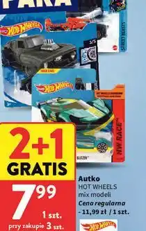 Intermarche Autko HOT WHEELS mix modeli oferta