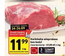 Intermarche Karkówka wieprzowa bez kości oferta