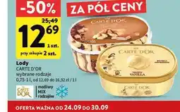 Intermarche Lody Carte D'Or Velvety Vanilla oferta