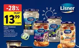 Intermarche Filety śledziowe Lisner wybrane rodzaje oferta