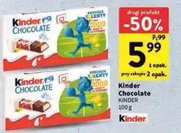 Intermarche Kinder Chocolate KINDER oferta
