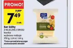 Intermarche Ser żółty kostka Z Mlecznej Drogi oferta