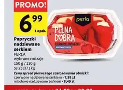 Intermarche Papryczki nadziewane serkiem Perla Pełna Dobra oferta