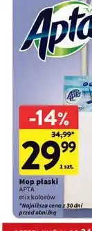 Intermarche Mop płaski APTA mix kolorów oferta