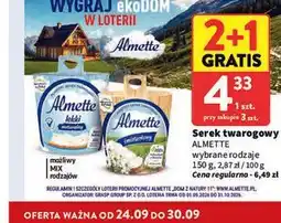 Intermarche Serek twarogowy Almette oferta