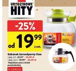 Intermarche Dzbanek żaroodporny Ewa Termisil oferta