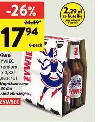 Intermarche Piwo Żywiec Premium oferta