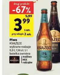 Intermarche Piwo Książęce wybrane rodzaje oferta
