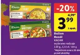 Intermarche Bulion Rosół KNORR oferta