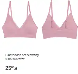 KiK Ergee Biustonosz prążkowany bezszwowy oferta