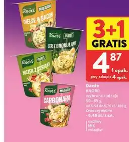 Intermarche Danie KNORR wybrane rodzaje oferta