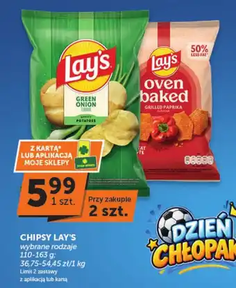 Chipsy Lay's wybrane rodzaje