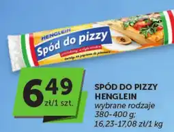 Groszek Spód do pizzy Henglein oferta