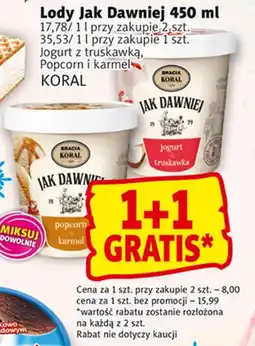 Prim Market Lody Jak Dawniej Koral oferta