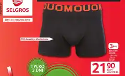 Selgros Bokserki męskie Selgros oferta