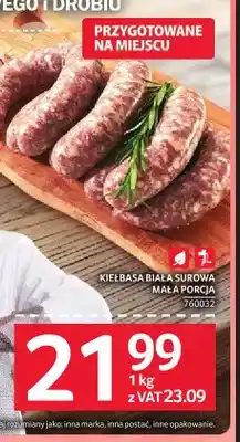 Selgros Kiełbasa biała surowa mała porcja oferta