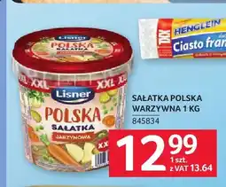 Selgros Sałatka polska warzywna Lisner oferta