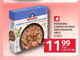 Selgros Potrawka z indyka w sosie śmietanowym Indykpol oferta