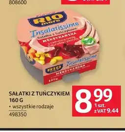 Selgros Sałatki z tuńczykiem Rio Mare oferta