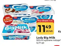 Społem Częstochowa Lody Big Milk oferta