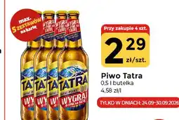 Społem Częstochowa Piwo Tatra oferta