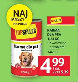 Selgros Karma dla psa z wołowiną Topseller oferta