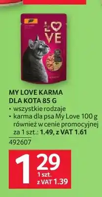 Selgros Karma dla kota My Love oferta