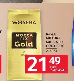 Selgros Kawa mielona Mocca Fix Gold Woseba oferta