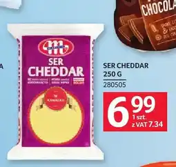 Selgros Ser cheddar w kawałku Mlekovita oferta
