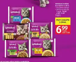 Selgros Karma dla kota Whiskas 4-pak oferta