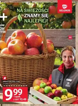 Selgros Jabłka Gala oferta