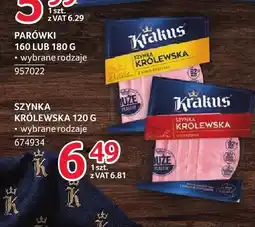 Selgros Szynka królewska z piersi kurczaka Krakus oferta