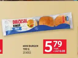 Selgros Mini burger Dulcesol oferta
