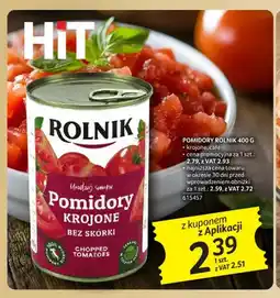 Selgros Pomidory krojone Rolnik oferta