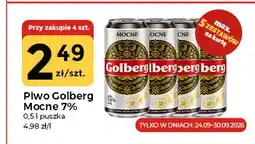 Społem Częstochowa Piwo Golberg Mocne 7% oferta