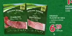 Selgros Kiełbasa w plastrach żywiecka Dolina Dobra oferta