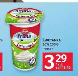 Selgros Śmietanka Zott Primo 30% oferta