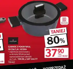 Selgros Garnek z pokrywką Zwieger oferta