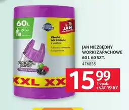 Selgros Worki zapachowe Jan Niezbędny 60 l 60 szt oferta